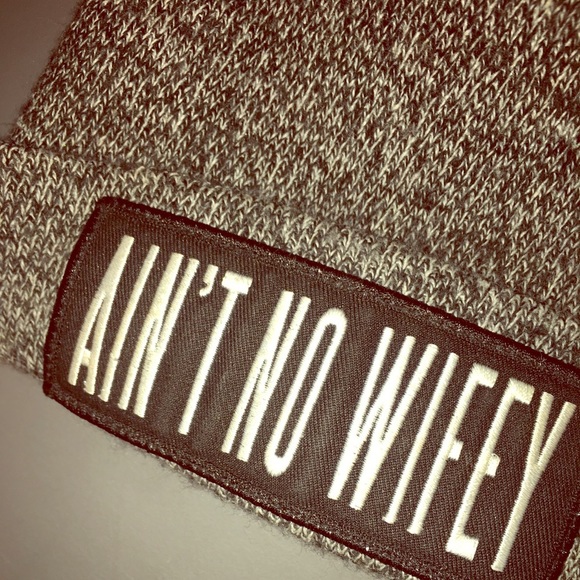 Dimepiece Accessories - Dimepiece brand Ain’t No Wifey beanie